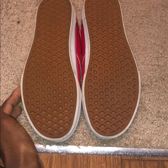 Red Vans - Picture 3 of 4